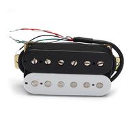 Humbucker Electric Guitar Pickup Coil Spliting Pickup Humbucker Dual Coill Pickup 4 Conduct Cable N-7.5K/B-15K Output(Bridge)