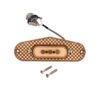 Humbucker Pickup for 3-String Maple Wood Cigar Box Guitar | Alnico Magnets, Coil Protection, Classical Balance Tones, for Guitarist