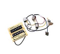 Humbucker Pickups Classic Electric Guitar Pickups With Wiring Harness For Guitar Parts Pickup-Set For Electric Guitars (Color : 07)