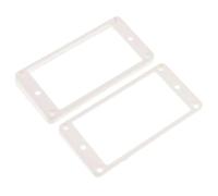 Humbucker Pickups Frames Mounting Rings for LP Electric Guitar White 91.2X45mm