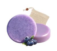 Humby Blueberry Fields Shampoo & Conditioner Bundle, Blueberry Extract, Purple Shampoo Bars and Conditioner Set, for Thinning & Dry Hair, Anti-Dandruff, Women & Men All Types