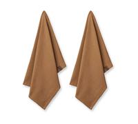 Humdakin Humdakin Organic kitchen towel 45x70 cm 2-pack Tabacco