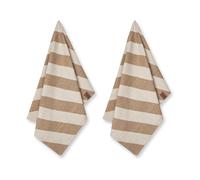 Humdakin Humdakin Recycled kitchen towel 45x70 cm 2-pack Beige candy