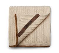 Humdakin Humdakin ribbed dishcloth 28x28 cm 2-pack Shell-sunset