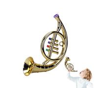 Humdcdy Kids Saxophone - Toddler Instruments - Musical Educational Lightweight Beginner Friendly Marching Trombone Band Pretend To Play For Students
