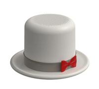 Humdcdy Small Speaker | Top Hat Shape Sound Box Machine - Magnetic Wireless Speaker with Phone Stand - for Car Picnic Party Travel Beach Fitness Workout Home Study Room