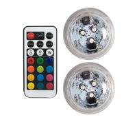 Humdcdy Submersible Pool Light - Decorative Fish Bowl Small Lamps | Color Battery Powered Fountain Light, Flameless Underwater Lights with Remote Control for Aquarium, Swimming Pool