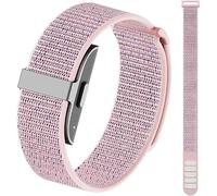 Hume Health Bracelet Strap Only 20mmPanda Bobo Nylon Loop Replacement Band for Hume Health Band (no cradle), Soft Breathable Adjustable WristbandFits 15-22cm Wrists, Pink