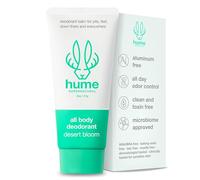 HUME SUPERNATURAL Invisible Deodorant Balm for the whole body, protection for the whole body, aluminium free, sodium bicarbonate free, odour-resistant, clinically tested