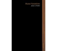 Hume Variations (Lines of Thought) - Paperback NEW Fodor, Jerry A. 24 Nov 2005