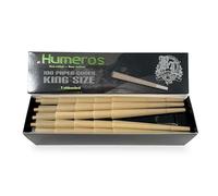 Humeros Unbleached King Size Conical Filter Tubes - 100 pcs