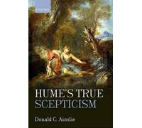 Hume's True Scepticism.by Ainslie New 9780199593866 Fast Free Shipping<|