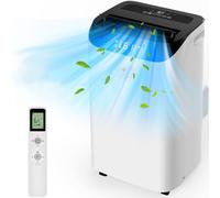 Humhold 12000 BTU Portable Air Conditioners with Remote Control, 3-in-1 Free Standing Cooling AC Unit with Fan & Dehumidifier, Cools Room up to 500 sq.ft, Smart/Sleep Mode,3 Speed,24H Timer,Window Kit