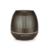Humidifier, 400ml, Aromatherapy Oil Diffuser with Night Light, Wood Grain Design, Whisper-Quiet for Bedroom Office(YX130)