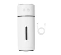 Humidifier Bedroom, Pet Mist Diffuser, Portable Dog Humidifier, Rechargeable Quiet Design, Sturdy Material, Ideal for Travel Nursery Use, 7.09x2.83 Inches, White Green, 1 Piece