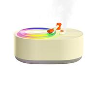 Humidifier for Bedroom, Multifunctional Fragrance Diffuser Humidifier for Rooms - Modes, Multi-coloured LED Lights for Nursery Yoga Spa and Desk, Modern Decorative Design