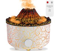 Humidifier Volcano Effect Diffuser, Two Mist Modes, Large 560ml Water Tank, Power Outage Protection, Multiple Lighting Modes, With Timer