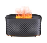 Humidifier with Flame Diffuser - Flame Aromatherapy Diffuser, 7 Colours Fire Fragrance Diffuser | Diffuser for Campfire Perfume with 2 Spray Modes, Humidifier Diffuser C