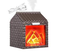 Humidifier with Light | USB Charging Mist Fine Flame LED - Oil Diffuser for Home | for Table Office Bedroom Living Room Yoga Spa Reading Sleep