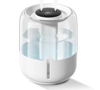 Humidifiers for Bedroom 3.8L Large Capacity Cool Mist Humidifier for Baby Home Nursery & Plants, Air Humidifiers with Humidity and Gear Display, Ultra-Quiet Diffuser, Auto Shut-Off, Night Light