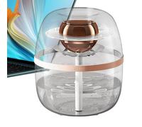 Humidifiers for Bedroom | Desk Moisture Dispenser with Warm Night Light | Large Capacity Small Table Top Night Light Humidifier for Home Bedroom Living Room