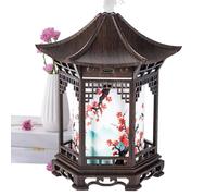 Humidifiers for Bedroom,Pavilion Shape Quiet Auto Humidifier with Night Light - Personal Humidification Equipment for Travelers Homeowners College Students Nursery Room Library Office