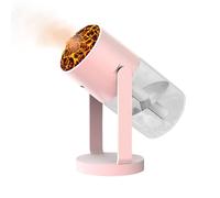 Humidifiers For Bedroom - PP Portable Desktop Humidifier | Volcano Shaped Humidifier | USB Personal Desktop Humidifier For Car | Vehicle Machine With Standby