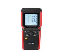 Humidity Meter, 4 Channel Digital Thermometer, UT325F J/T/E/R/S/N/K Type Thermocouple Temperature Meter High Precision Bluetooth