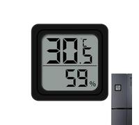 Humidity Temperature Meter,Indoor Digital Humidity Reader for Home - Easy to Read Portable Accurate Sensor Gauge in Bathroom Porch Living Room Garden Home Baby Room Nursery Garage Patio