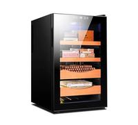 Humidors Cigar Cabinet Cigar Humidors 70L Electric with Humidity Adjustment Function,Constant Temperature Cigar Cabinet Dual-core Refrigeration, Gifts for Men Husband Father