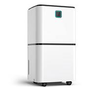 HUMILABS 12L/Day Dehumidifiers for Home, Low Energy Dehumidifier with Digital Humidity Display, Low Noise, Laundry Drying, Continuous Drain, Child Lock, Removes Moisture in Homes and Flats