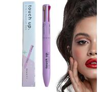 Humkopnl 4 in 1 Makeup Pens for Touchup - Multifunctional Portable | Makeup Pens,Multifunctional Portable Cosmetic for Travel While Moving Quick Adjustment Office Party Refresh Beauty Tool Must