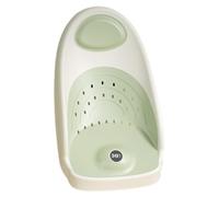 Humkopnl Baby Bath Support Cushion, Easy Rinse Bather Kids Shower Chair, Ergonomic Kids Bath Support, Baby Bathtub Seat, Quick Dry Bath Seat for Kids Shower Home