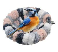 Humkopnl Cockatiel Bed,Bird House Tent - Parrot Breeding Nest Bed, Canary Finch Parrot Nest, Comfort Cozy Shelter for Birds, Secure Private Sleeping Quarters