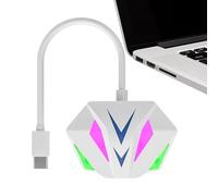 Humkopnl Laptop Ethernet Adapter - Fast Network Type-C Ethernet Adapter | Tablet Ethernet Adapter Plug and Play with Stable Connection for Working, Entertainment