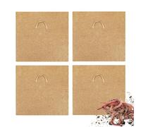 Humkopnl Worm Blanket - Jute Fiber Worm Bin Blanket for Composting | Garden Decoration Animal Pet Pad Liner Germplasm, Worm Farm Compost for Keeping Worm Dark and Moist