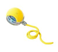 Hummcqit Cat Ball Toy, 360°Smart Moving Interactive Cat Toy Ball, Self Rolling Dog Toys with Tail, Pet Toys for Indoor Kitten/Puppy (Yellow,No Wake-up Mode)