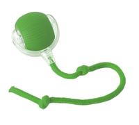 Hummcqit Cat Ball Toy, 360°Smart Moving Interactive Cat Toy Ball, Self Rolling Dog Toys with Tail, Pet Toys for Indoor Kitten/Puppy (Green,No Wake-up Mode)