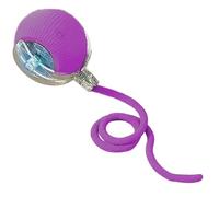 Hummcqit Cat Ball Toy, 360°Smart Moving Interactive Cat Toy Ball, Self Rolling Dog Toys with Tail, Pet Toys for Indoor Kitten/Puppy (Purple,Wake-up Mode)