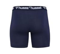 hummel 2-Pack Retro Boxer Shorts Trunks Set Stretch Pants Basic Underwear HMLBOXERS, Colours:Blue, Size:M