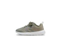 hummel ACTUS Recycled JR Sneaker, DEEP Lichen Green, 1 UK