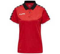 hummel Hmlauthentic Women's Functional Polo Shirt, womens, Polo, 205384-3062-L, true red, L