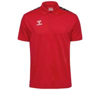 Hummel Authentic Functional Short Sleeve Polo Red 2XL Men