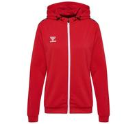 hummel Women's Hmlauthentic Pl Zip Hoodie Woman Hooded Sweatshirt True Red