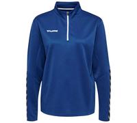 hummel Hmlauthentic Women's Half Zip Sweatshirt True Blue