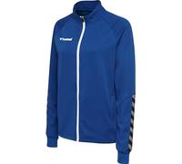 hummel Authentic Women's Sports Jacket - Training Jacket & Running Jacket - Thin Jacket for Sports, Fitness and Everyday Use - with Zip, Pockets and Stand-Up Collar - Made of Polyester Knitted Fabric
