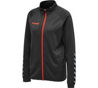 hummel Authentic Women's Sports Jacket - Training Jacket & Running Jacket - Thin Jacket for Sports, Fitness and Everyday Use - with Zip, Pockets and Stand-Up Collar - Made of Polyester Knitted Fabric