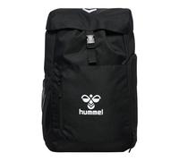 hummel hmlPLAYERS Back Pack, Black, One Size | Comfort meets function - the hummel hmlPLAYERS BACK PACK with 32 litres, padding and laptop compartment is ideal for everyday