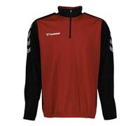 Hummel Childrens/Kids Quarter Zip Sweatshirt - Red/Black - 6 Years - Red/Black