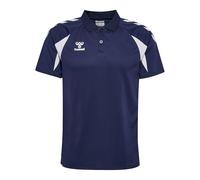 hummel Core 2.0 Polo White Blue, XS Unisex